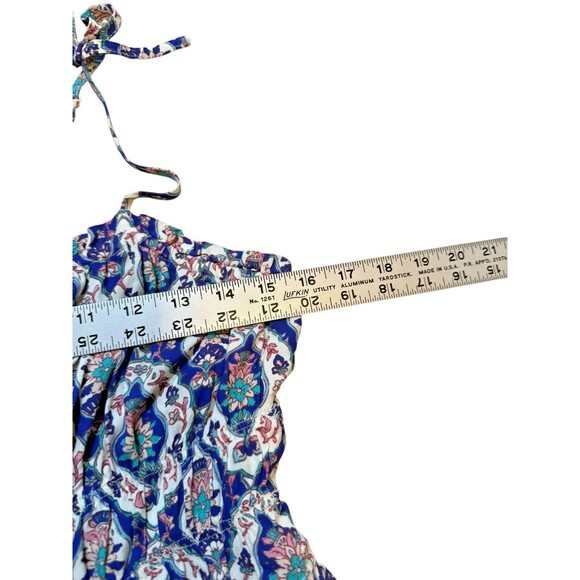 Japna Wide Leg Jumpsuit Women's Size Large Boho Festival Rayon - Romper - Strap - Picture 4 of 10